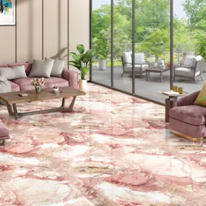 Vitrifed High Gloss Floor And Wall Tiles - DESERT ROSE HGL